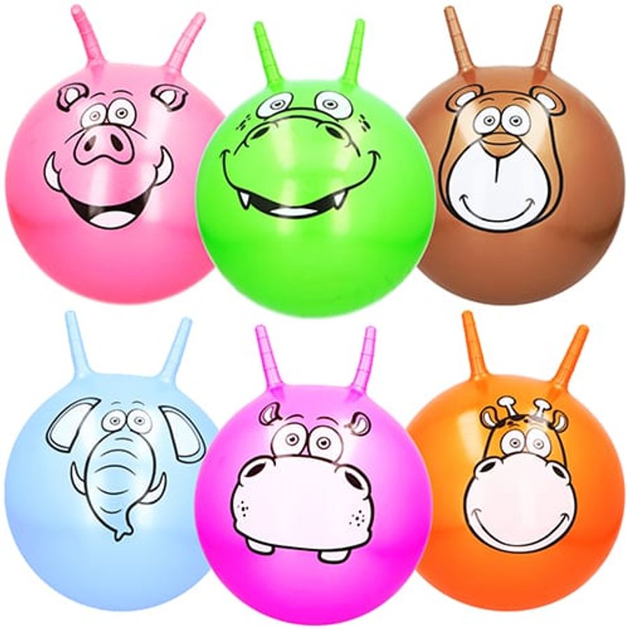 Skippy ball with animal print Ø45cm – restriction NOT EU