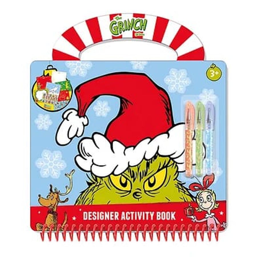 The Grinch activiteiten boek incl. 3 gel pennen