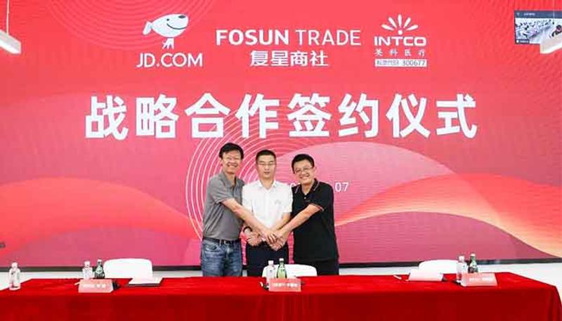 INTCO Medical, JD Group y Fosun Trade alcanzan una cooperación estratégica tripartita