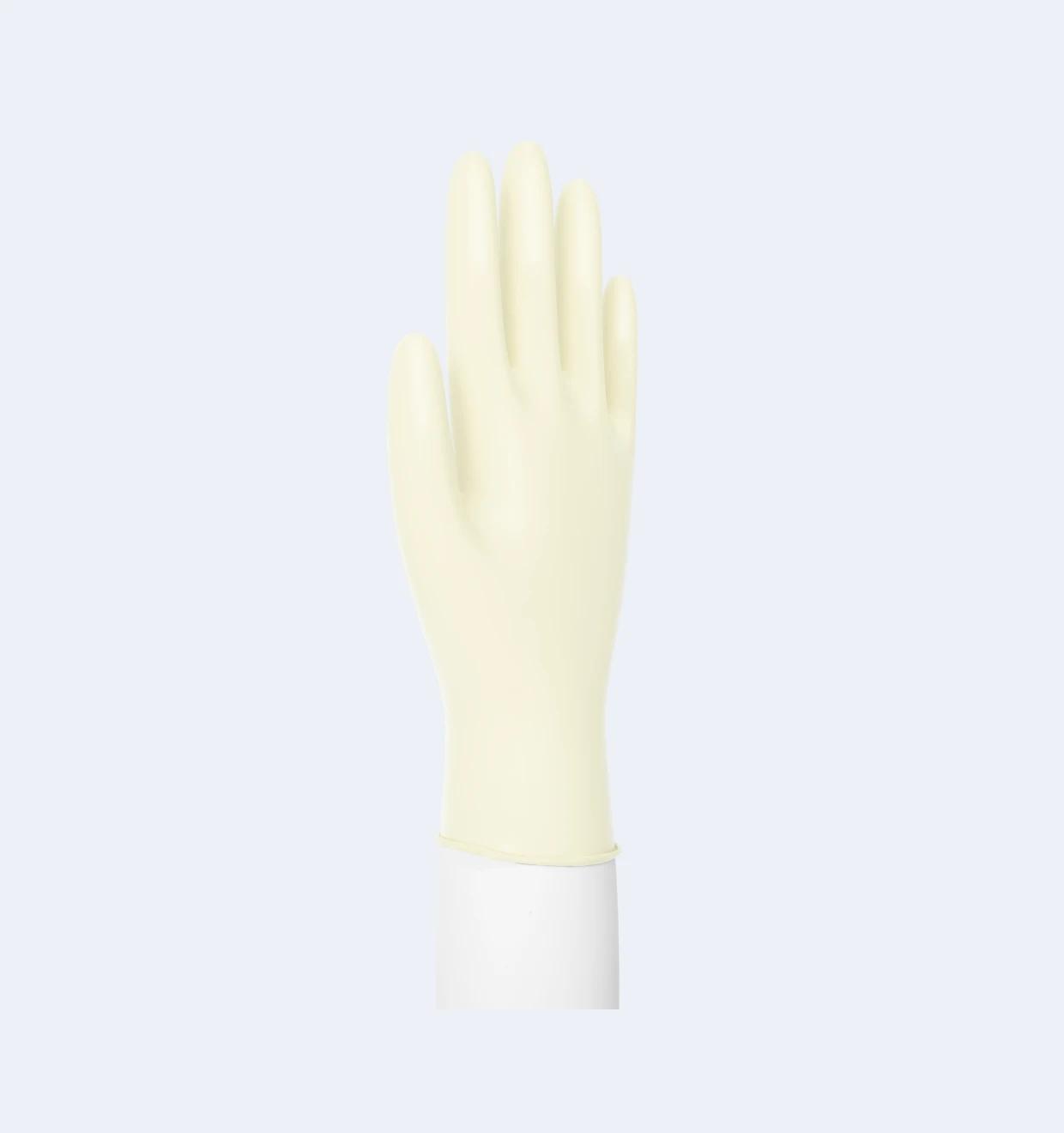 Guantes desechables de látex