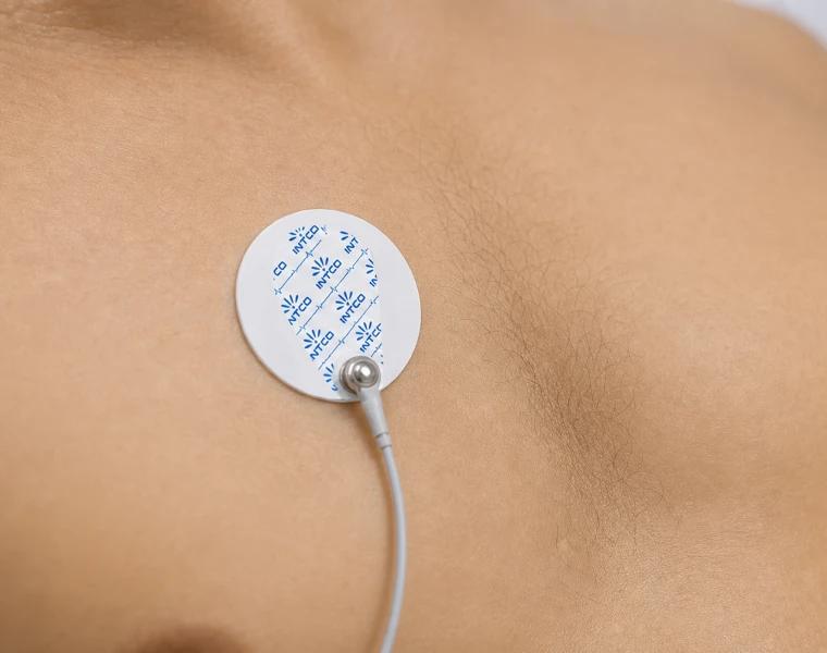 Off-set ECG Electrode