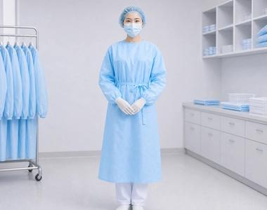 Blouse d’isolement jetable