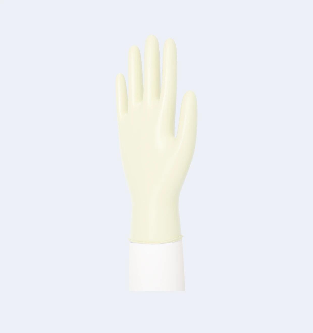 Guantes desechables de látex