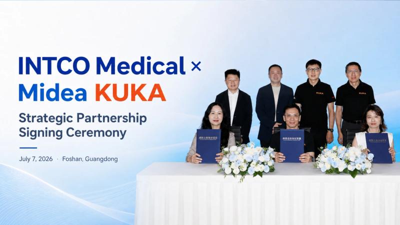 INTCO Medical وKUKA تتقدمان في شراكة التصنيع الذكي
