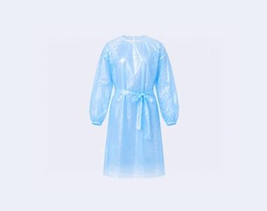 Disposable CPE Gown Product Display