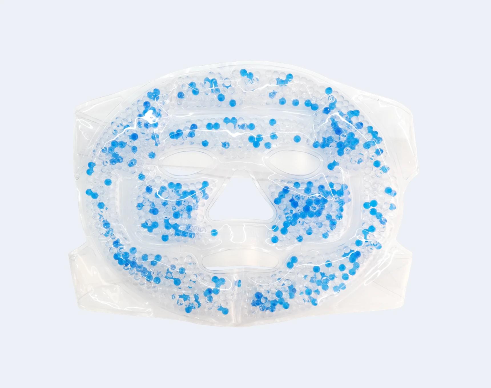 Masque facial en perles de gel pour spa froid et chaud