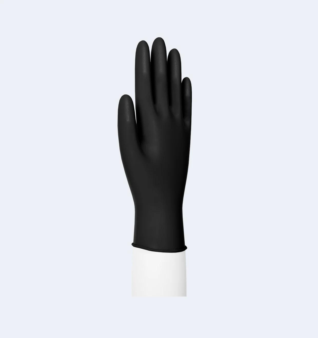 Guantes desechables de nitrilo
