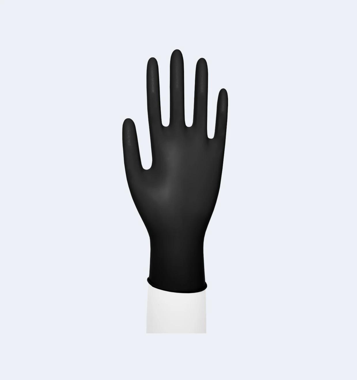 Guantes desechables de nitrilo