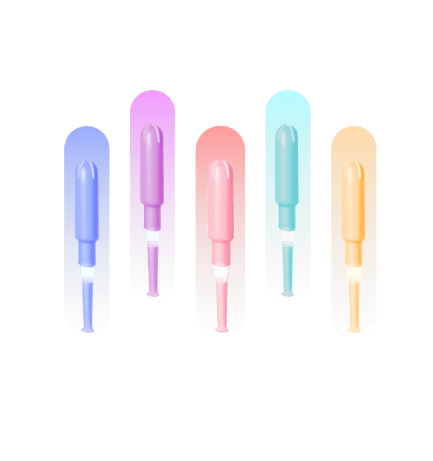 Kompakter Click-Tampon