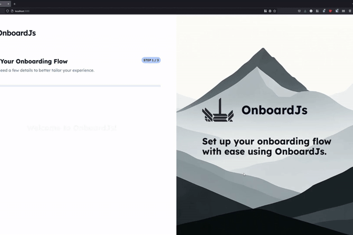 onboardjs demo walkthrough gif video