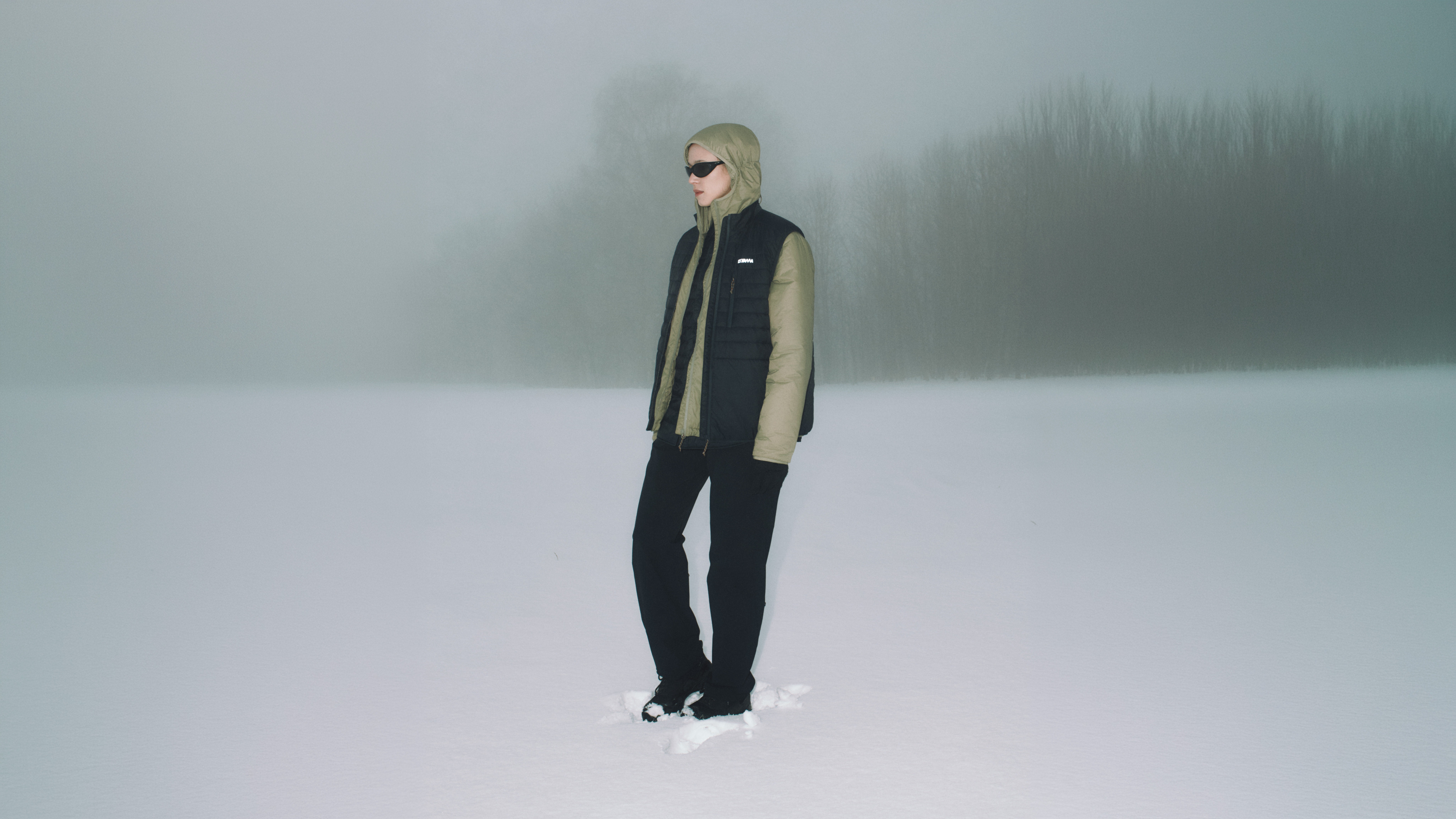 Yama Traverse Puffer Vest Anthracite