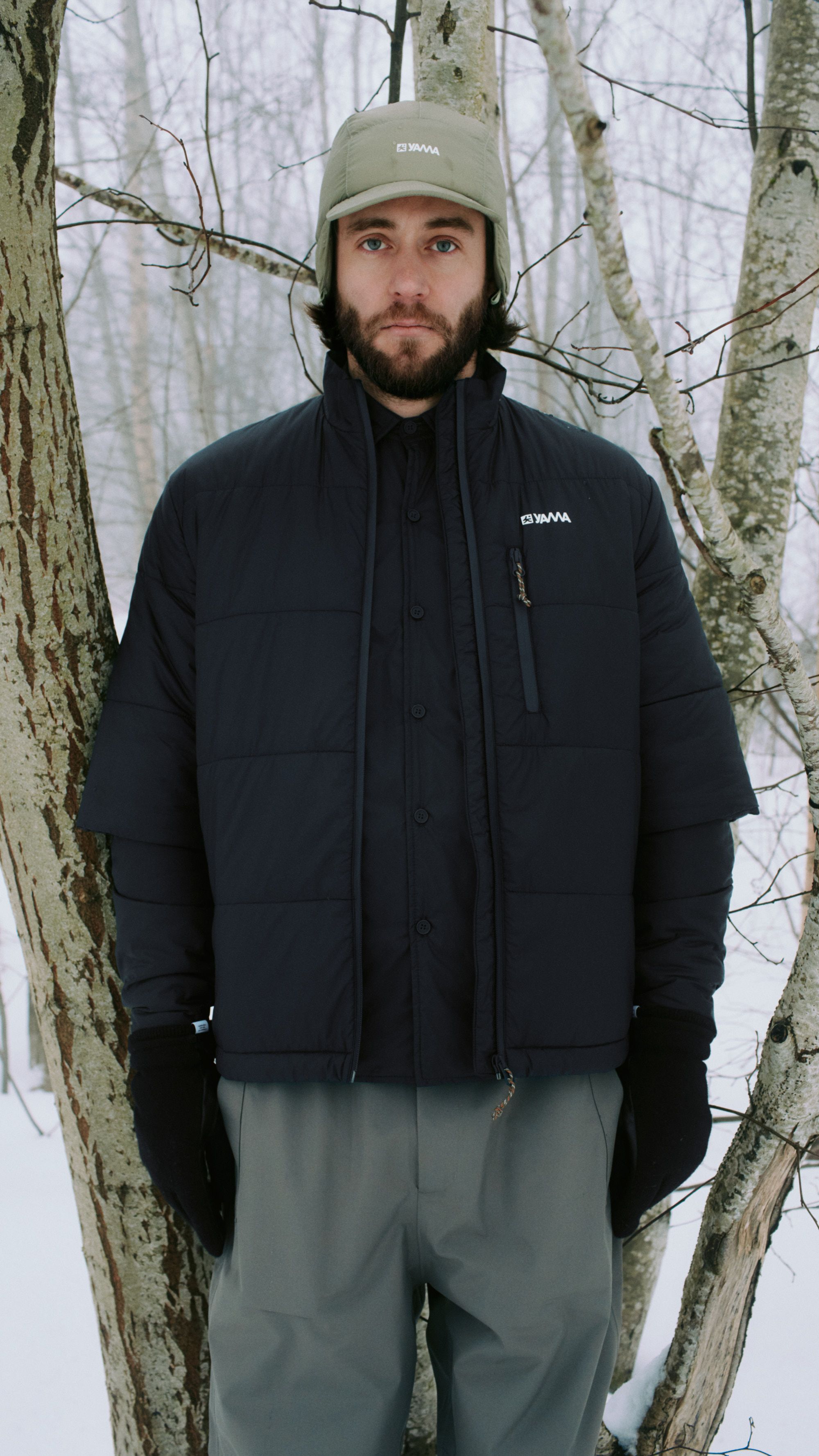 Yama Vertex Cap Moss Green