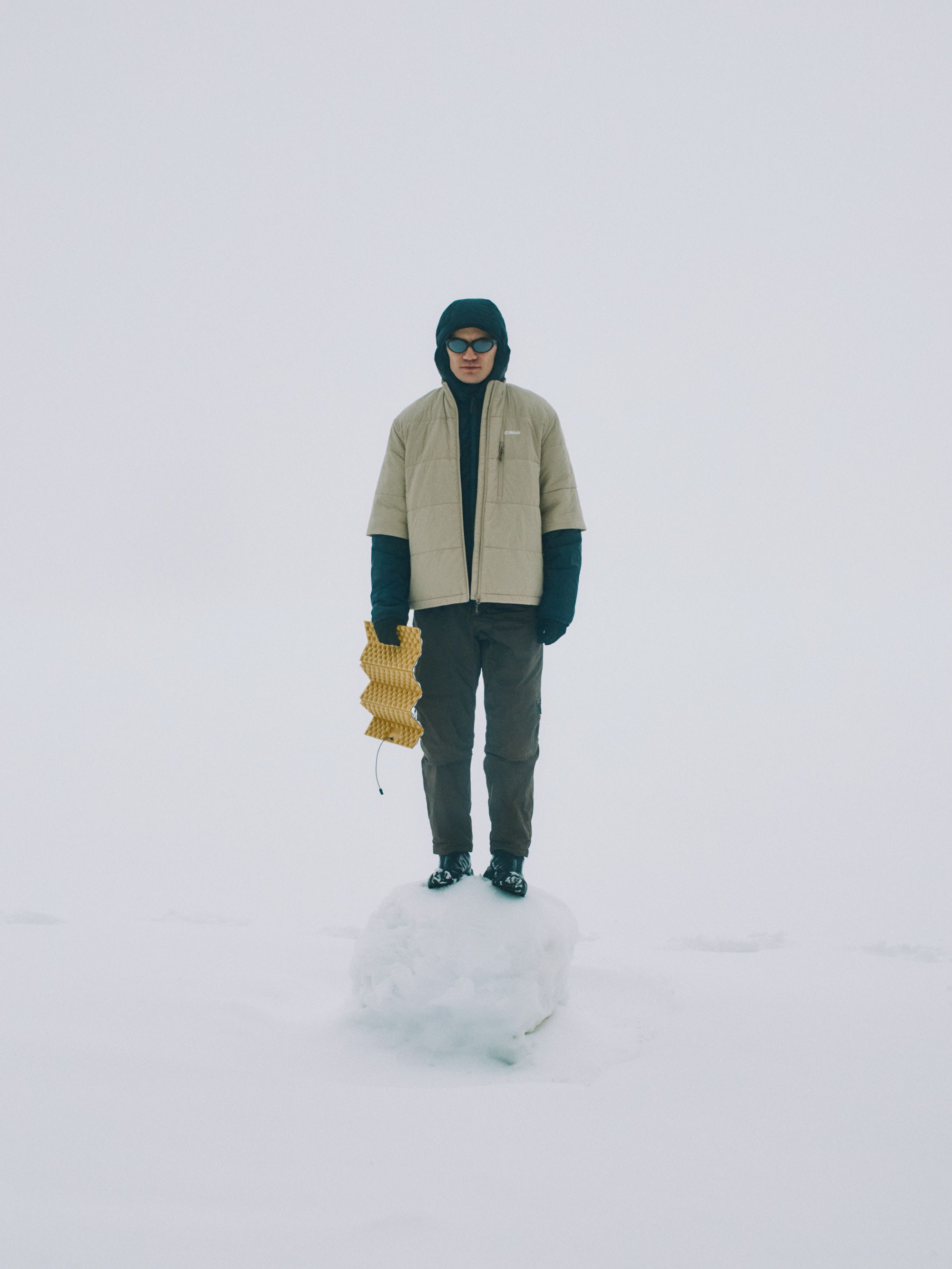 Yama Strata Puffer Jacket Sand Dune