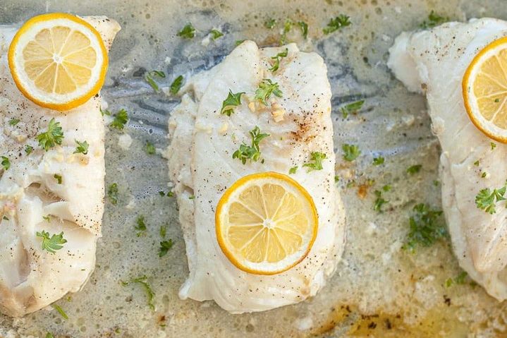 Garlic Butter Baked Cod-image