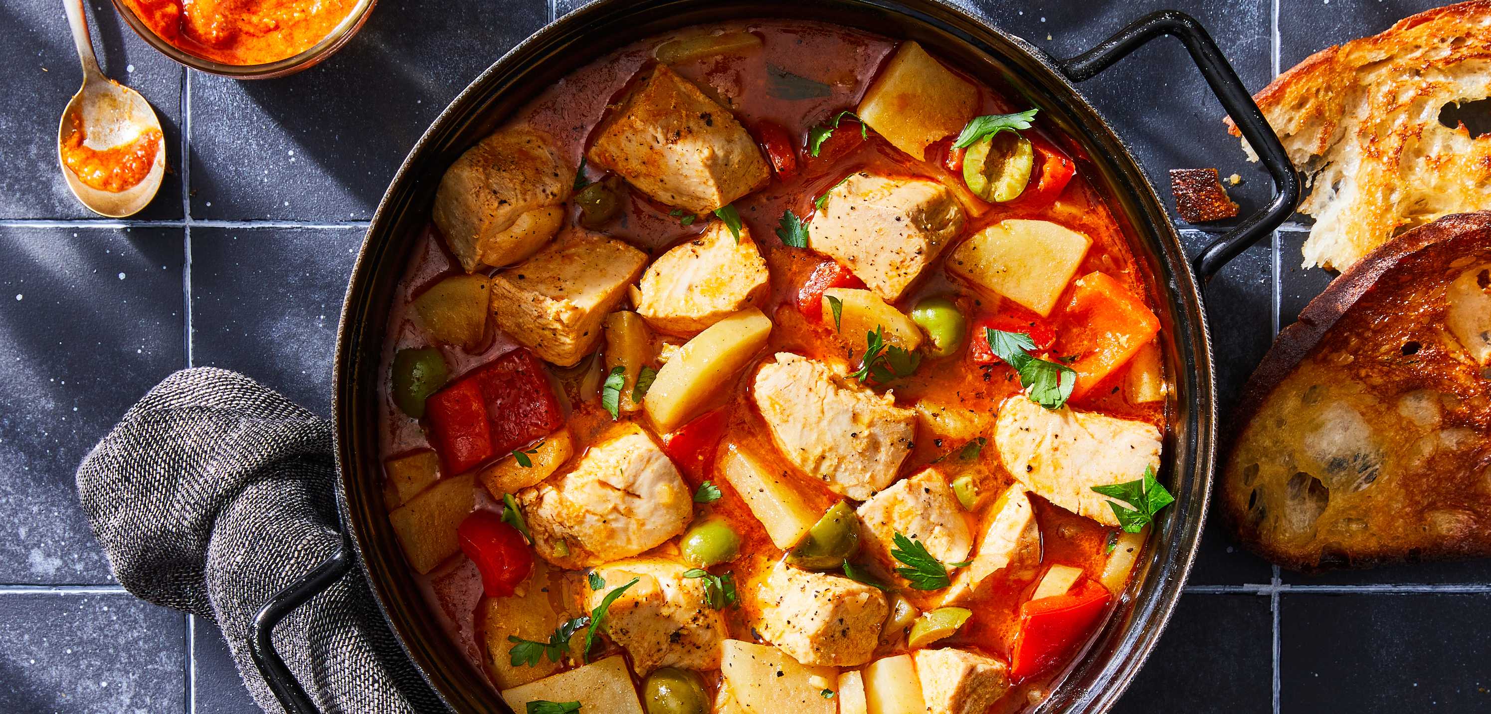Hearty Basque Tuna and Potato Soup