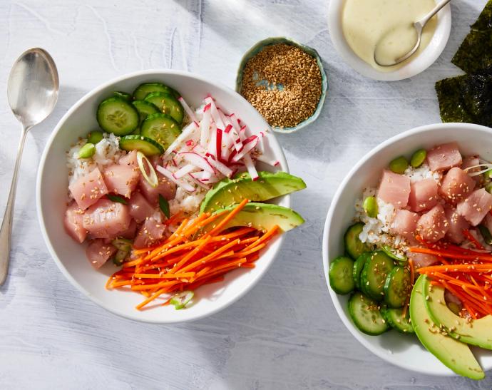 Tuna Poke Rice Bowl