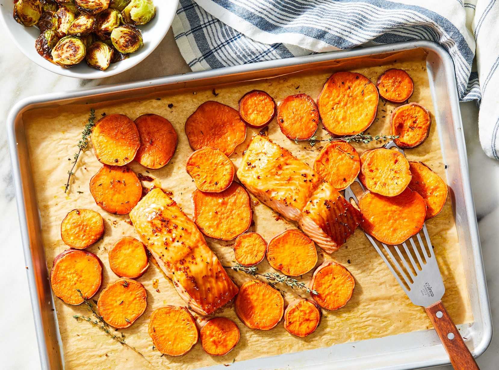 Premium Salmon Subscription - Maple-Cider Baked Salmon with Sweet Potatoes