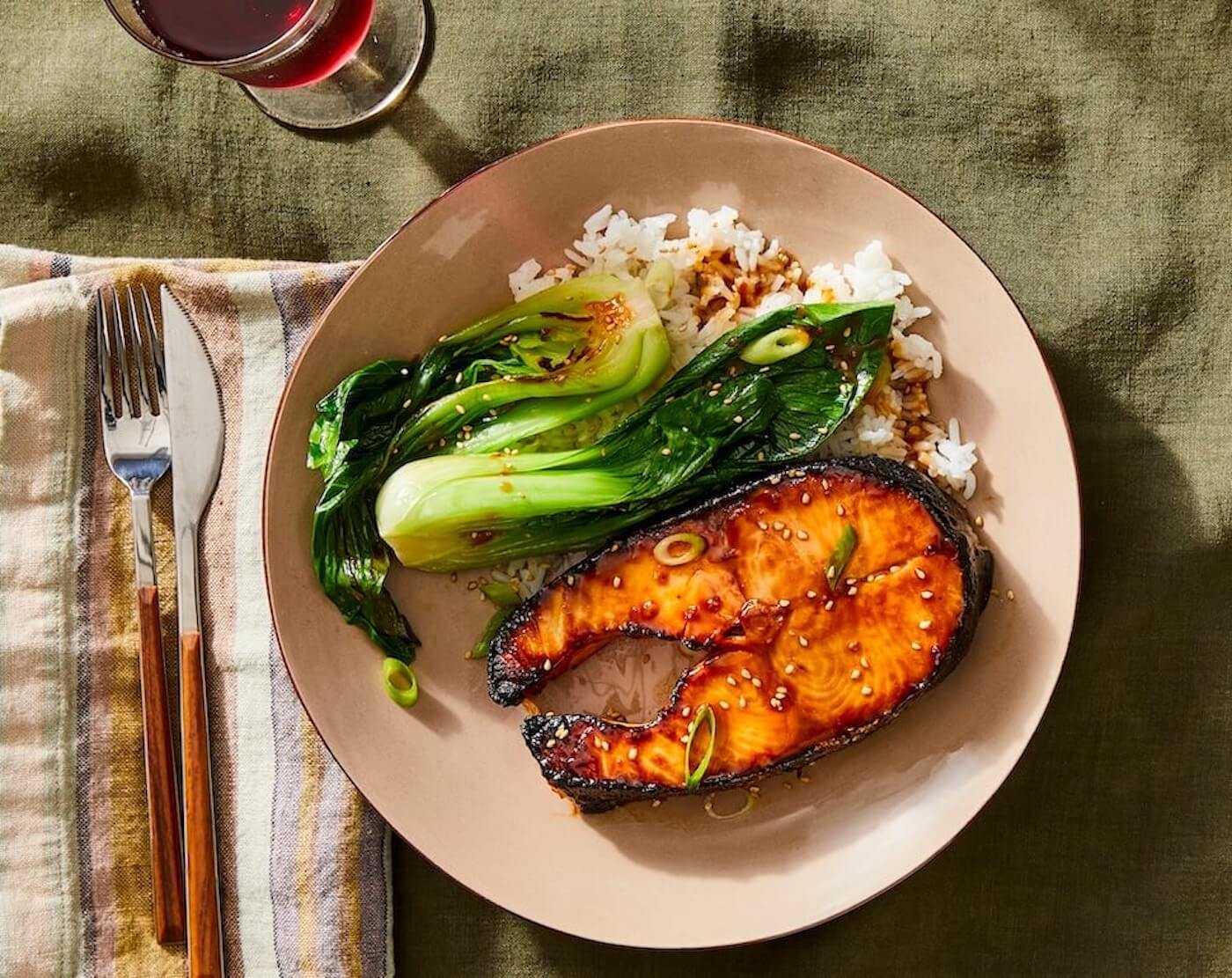 Shellfish-Free Subscription - Miso-Baked Salmon Steaks