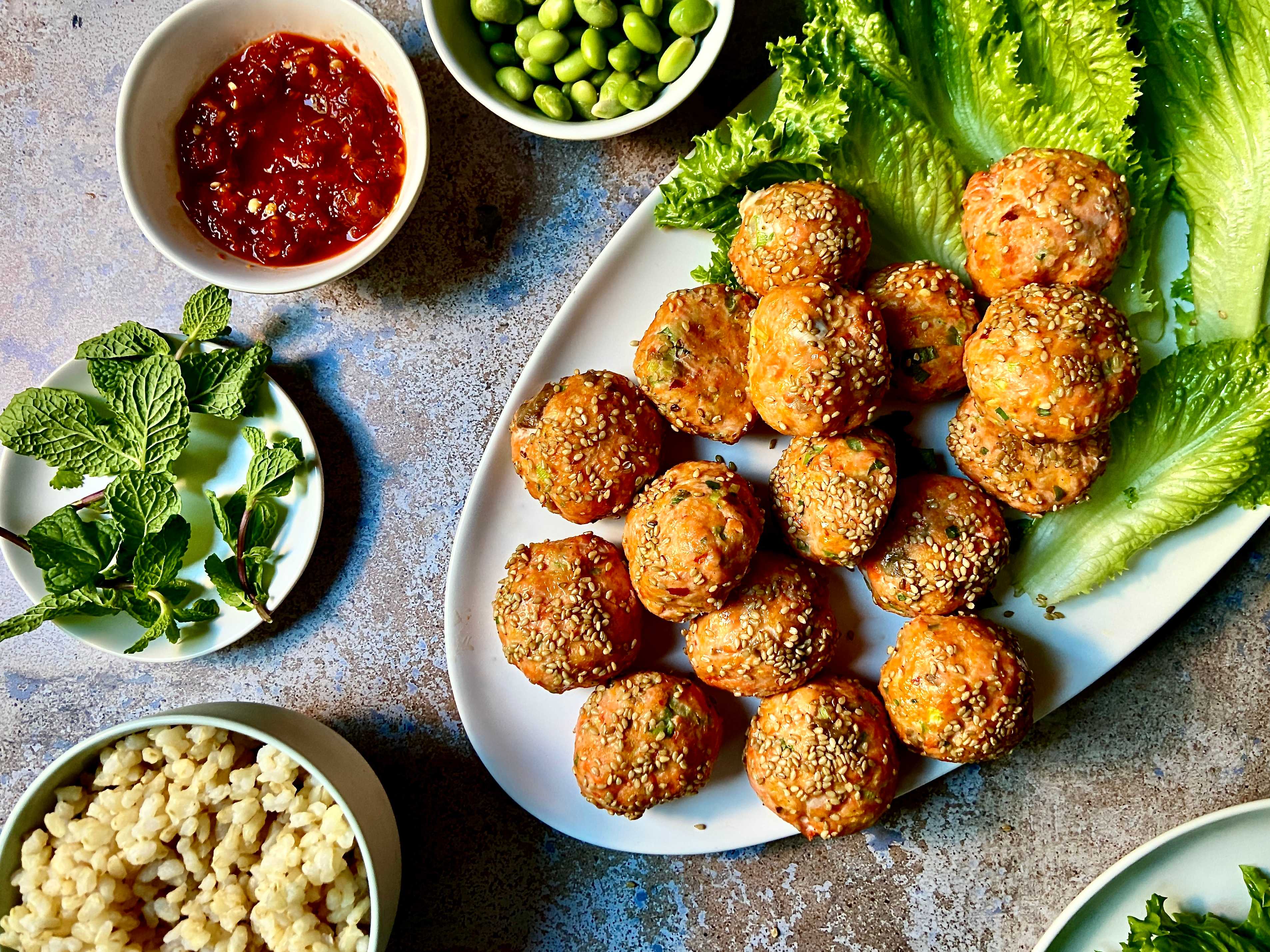 Ginger-Salmon Meatballs recipe by Grace Parisi