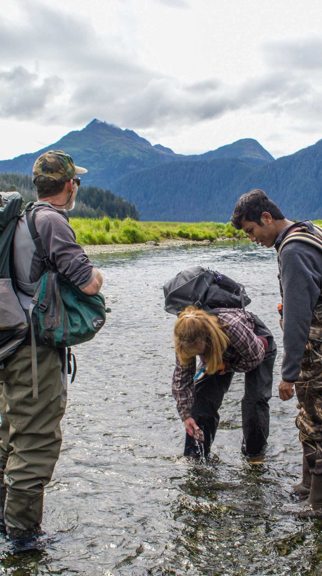science in the field in sitka alaska