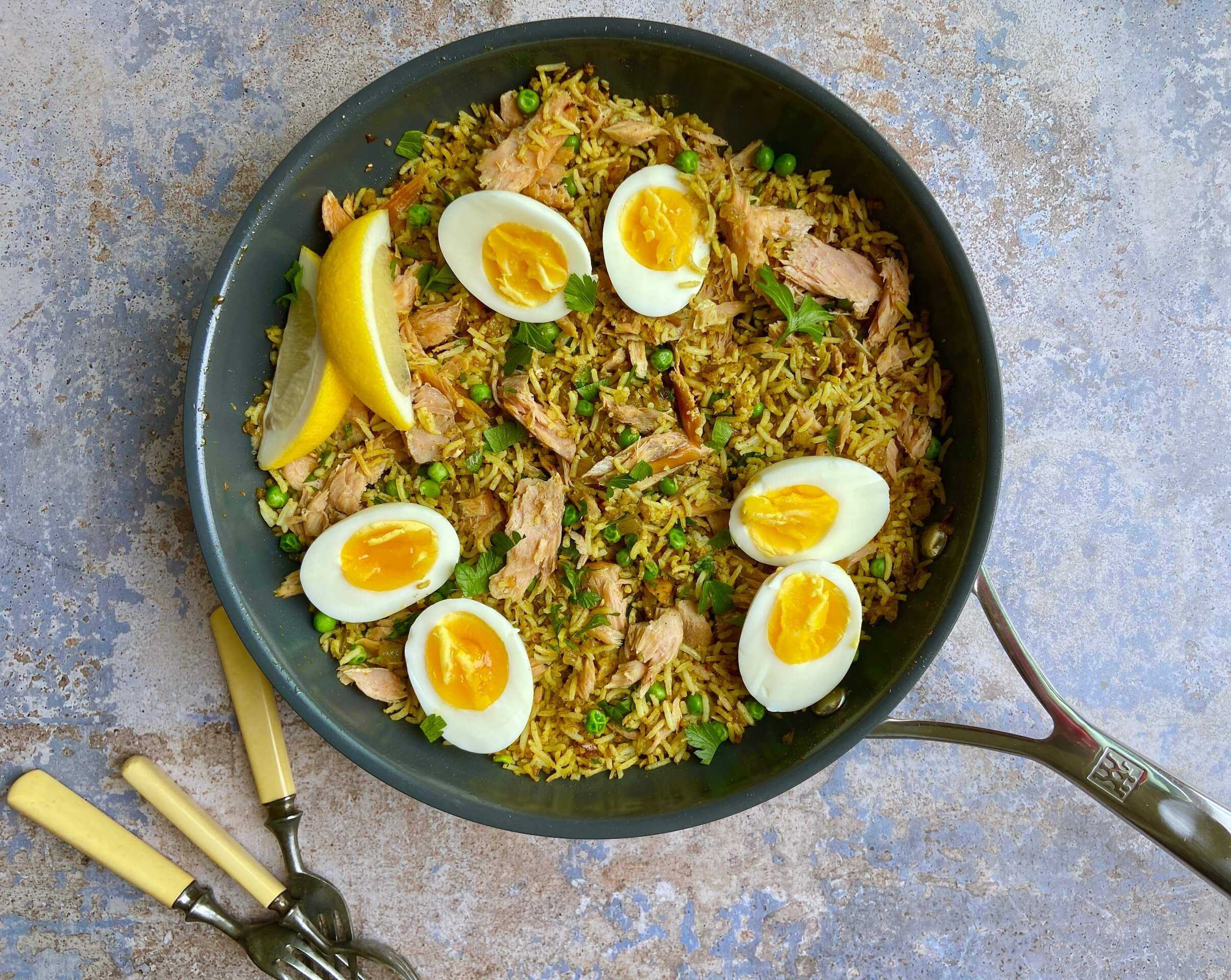 Quick Kedgeree recipe by Grace Parisi