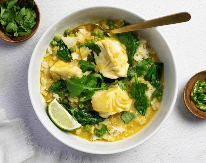 20-Minute Thai Green Fish Curry