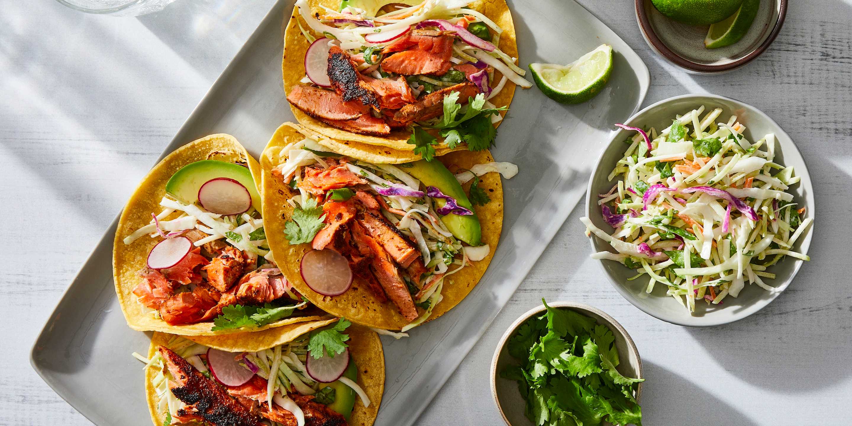 Blackened Salmon Tacos