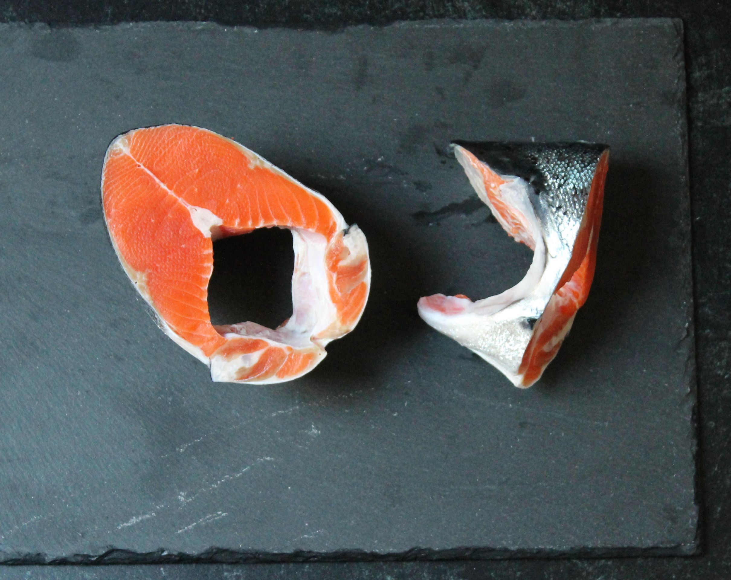 How to Prep Salmon Collars