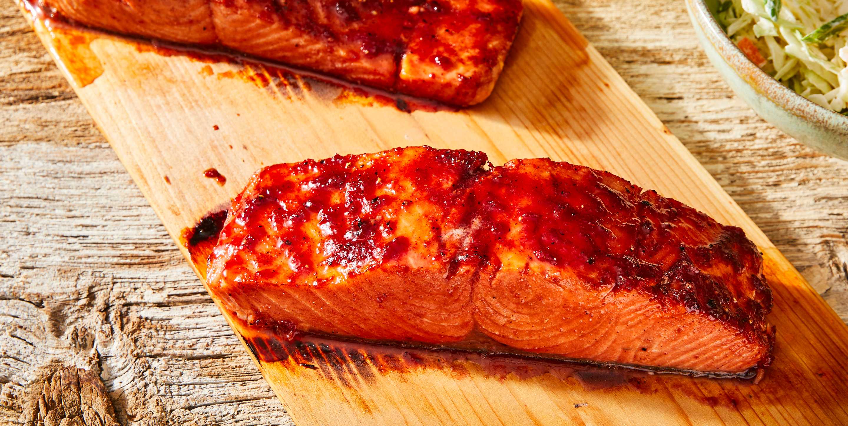 cedar-planked-salmon-with-sweet-bbq-sauce