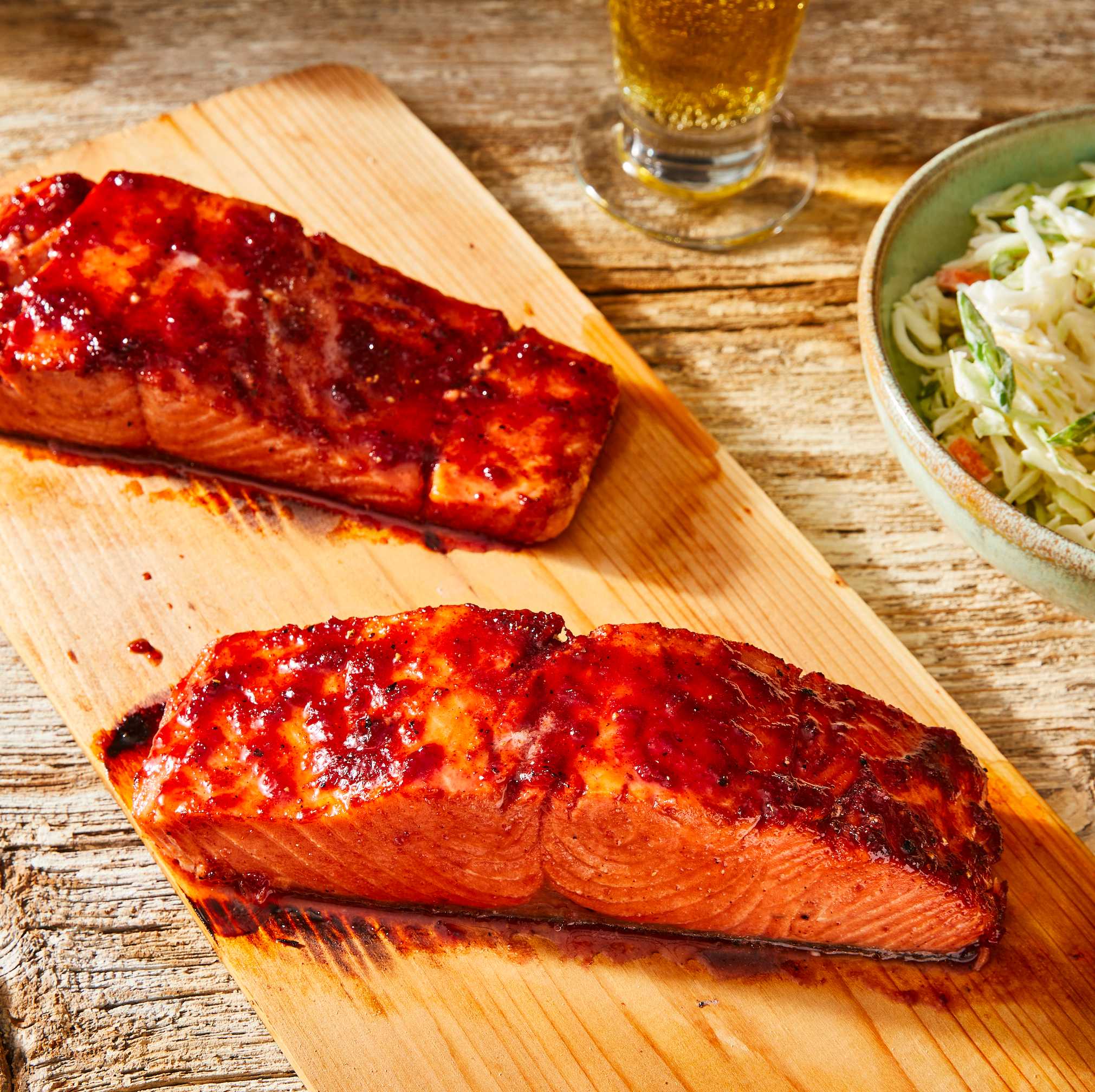 cedar-planked-salmon-with-sweet-bbq-sauce