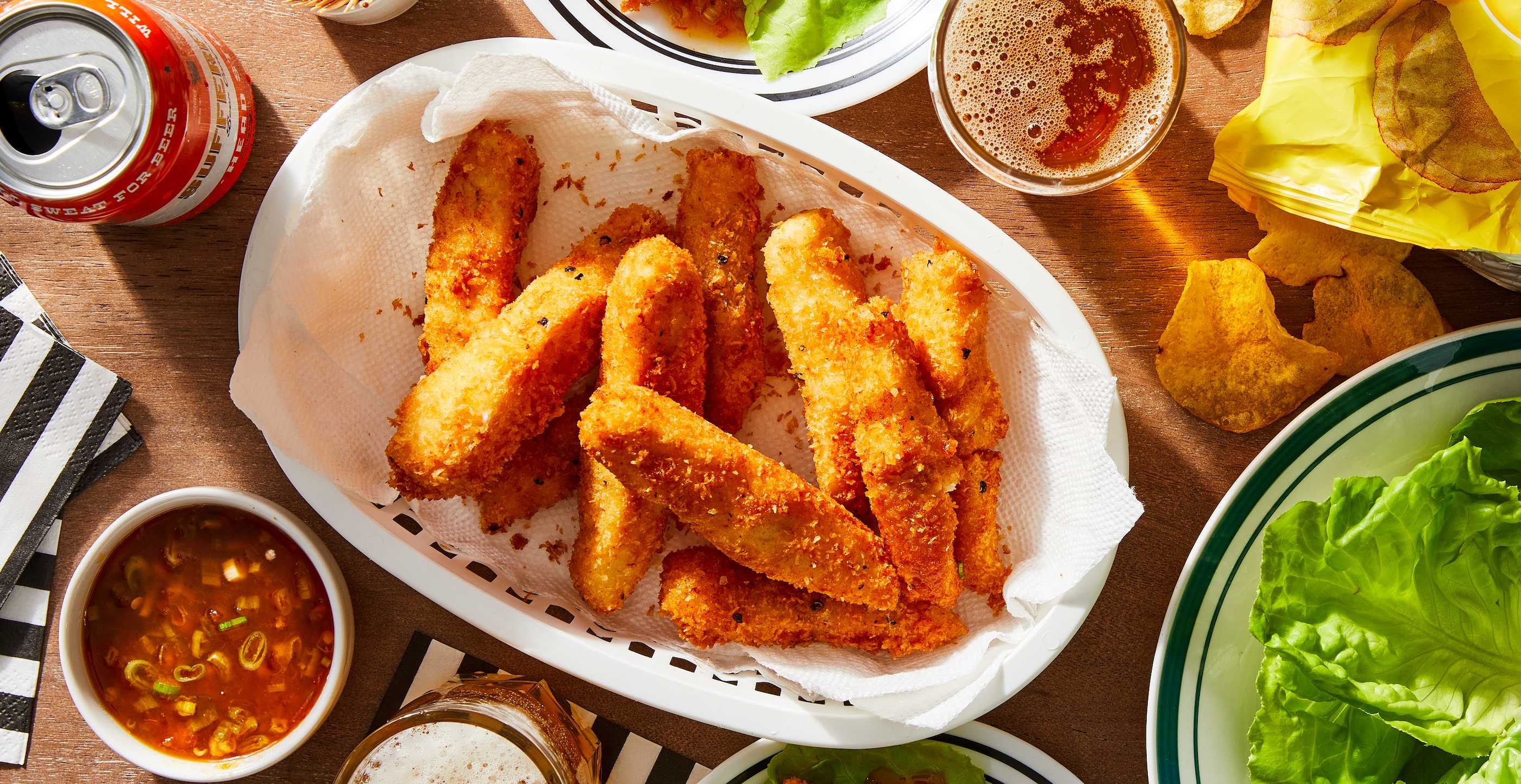 Crispy Coconut-Crusted Fish Fingers