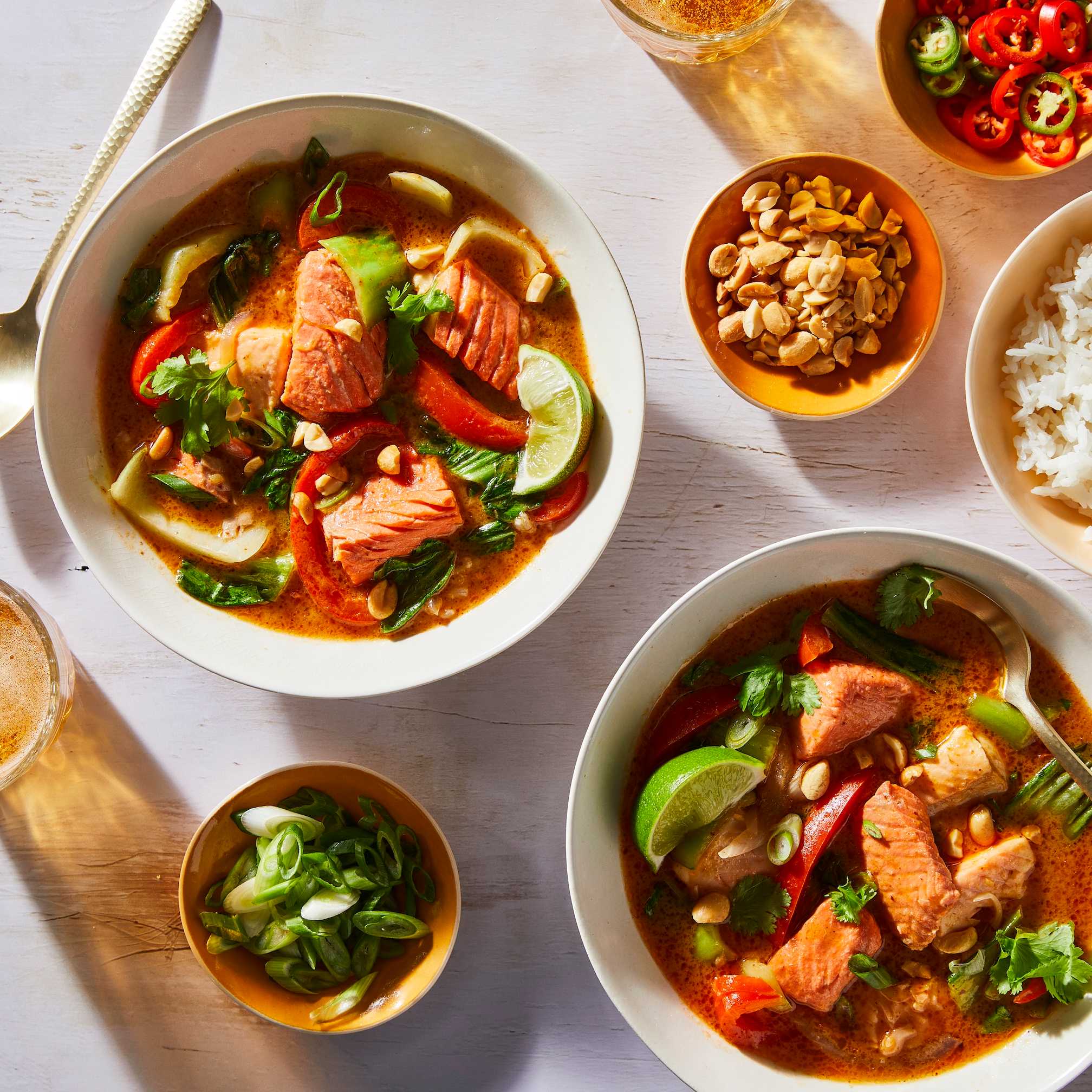 Thai Red Curry Salmon 