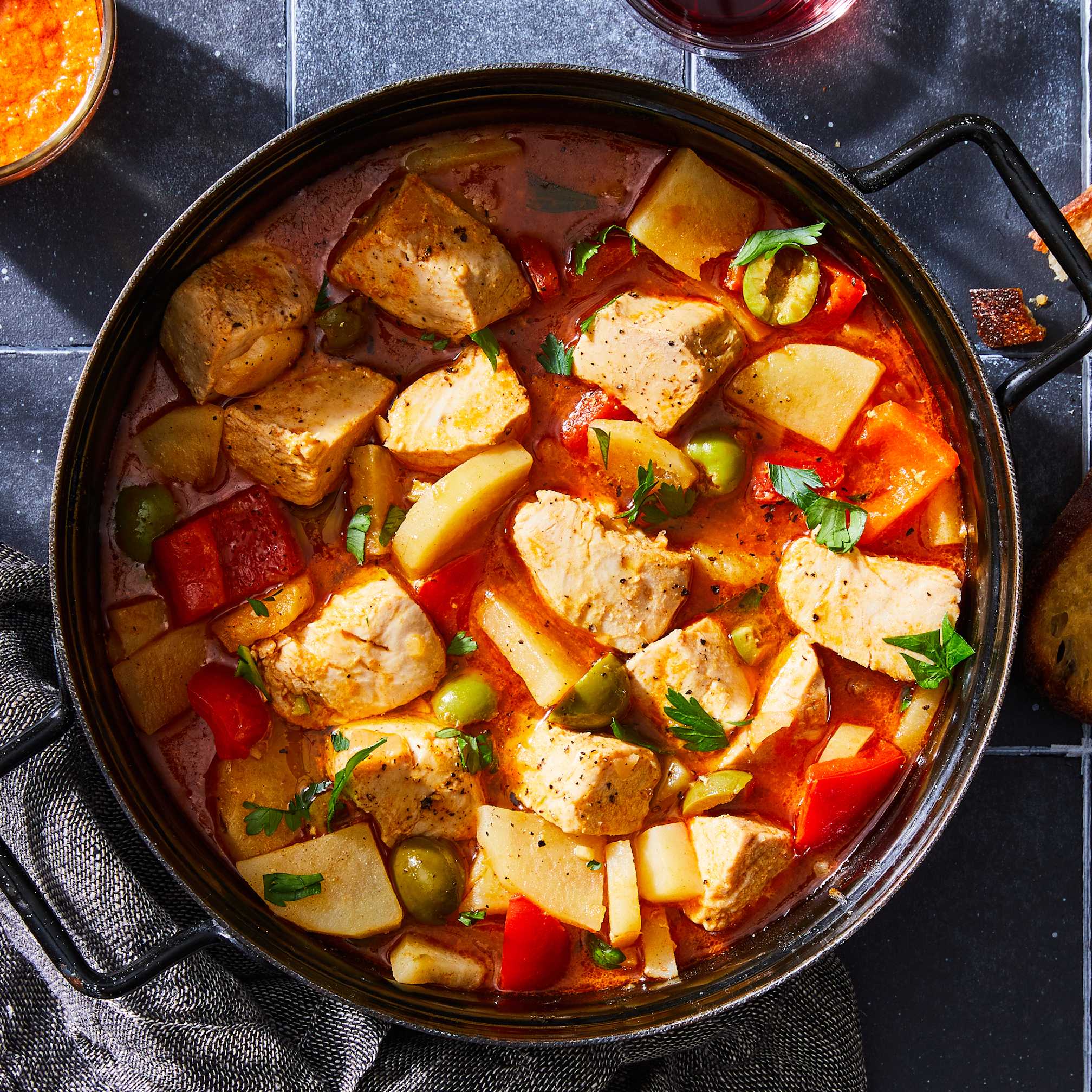Hearty Basque Tuna and Potato Soup