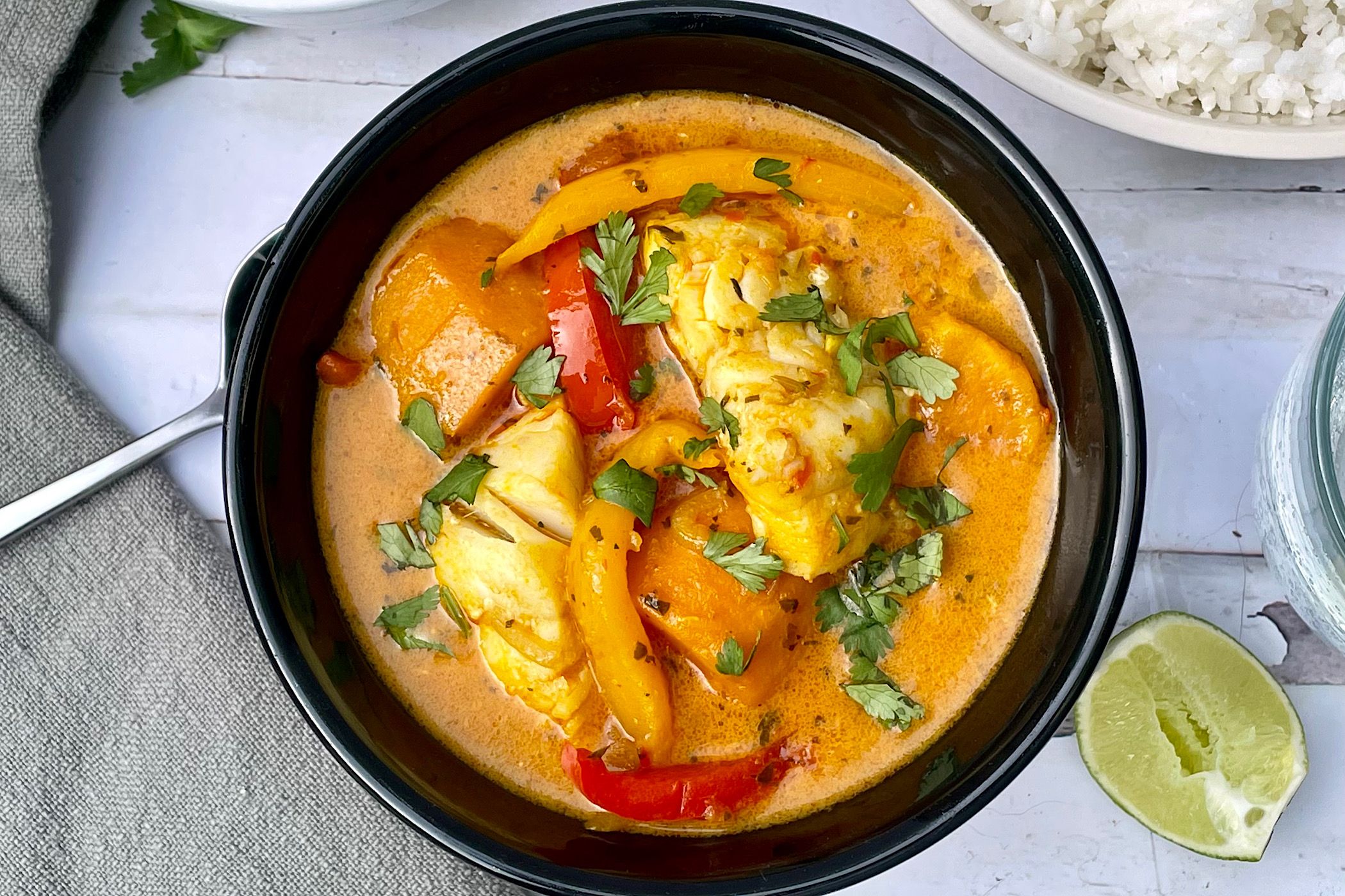 Dominican-Style Coconut Cod Stew