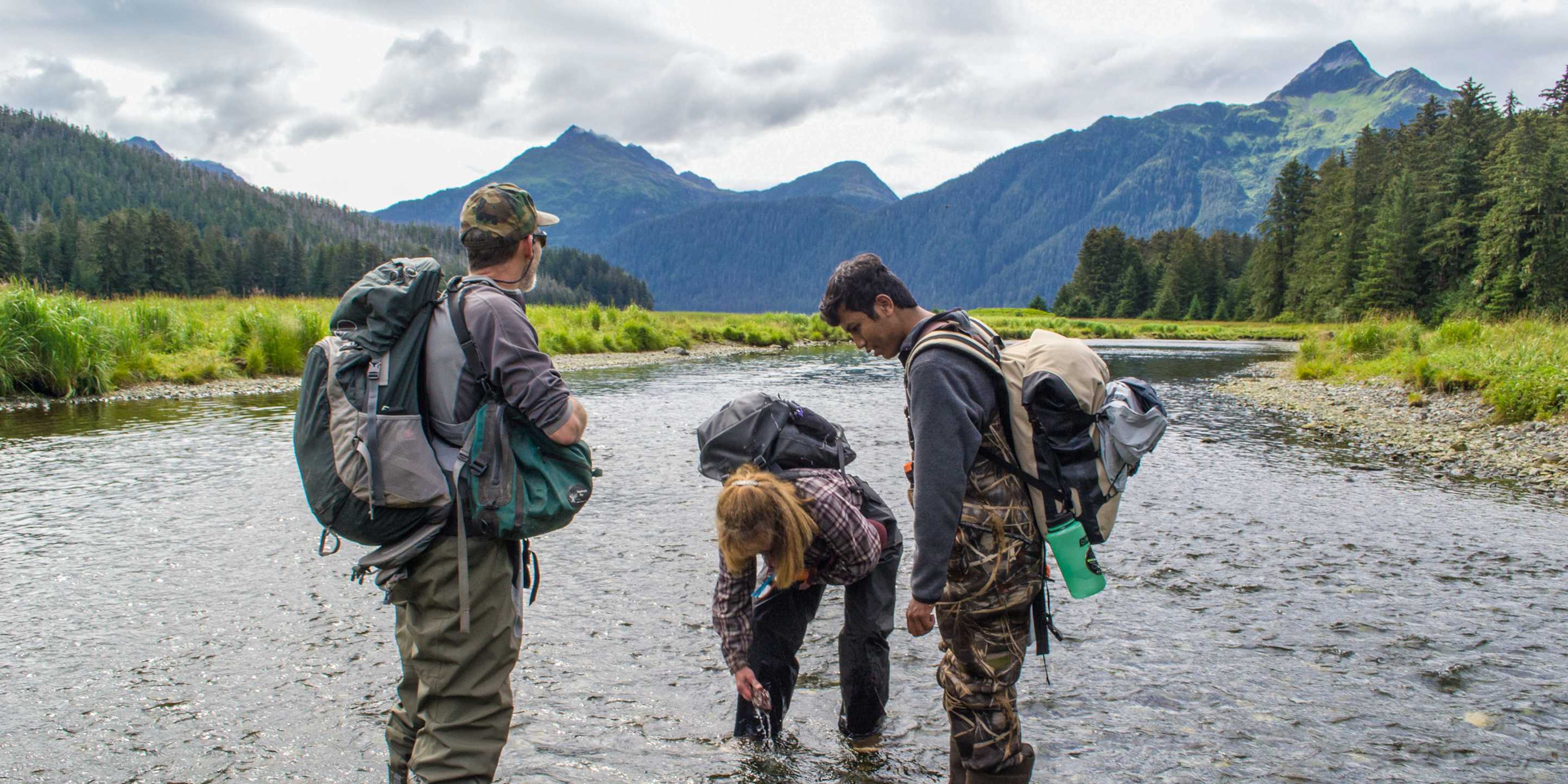 science in the field in sitka alaska