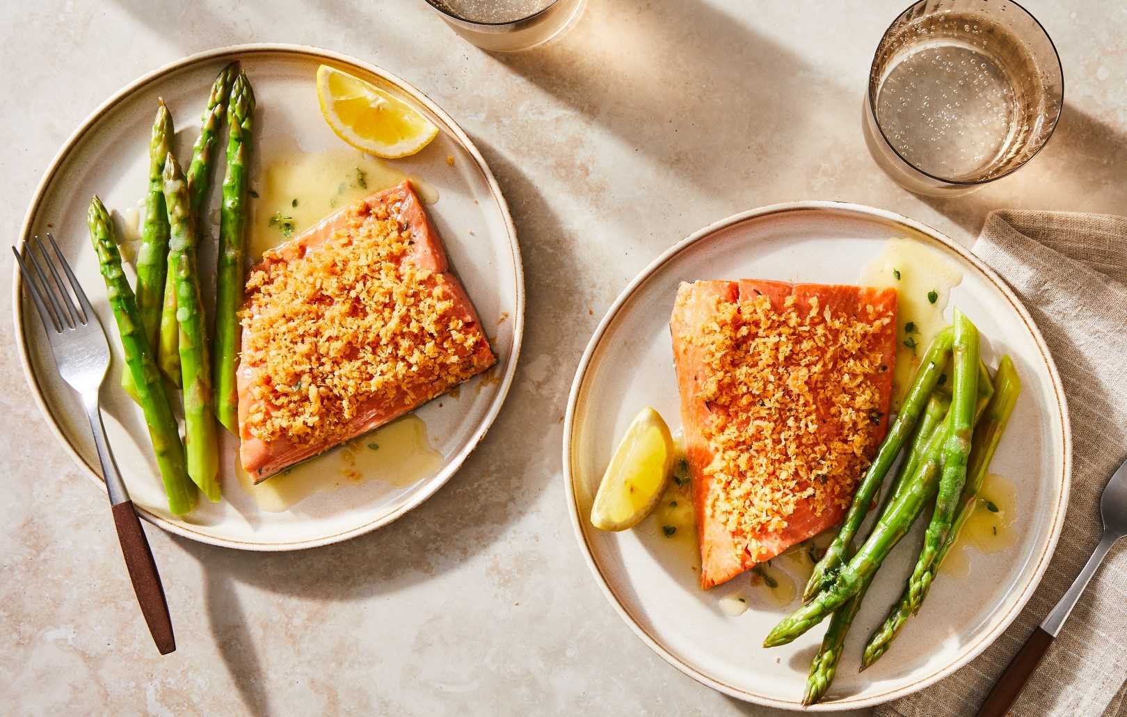 Premium Salmon Subscription - Sous Vide Salmon with Crispy Crumbs