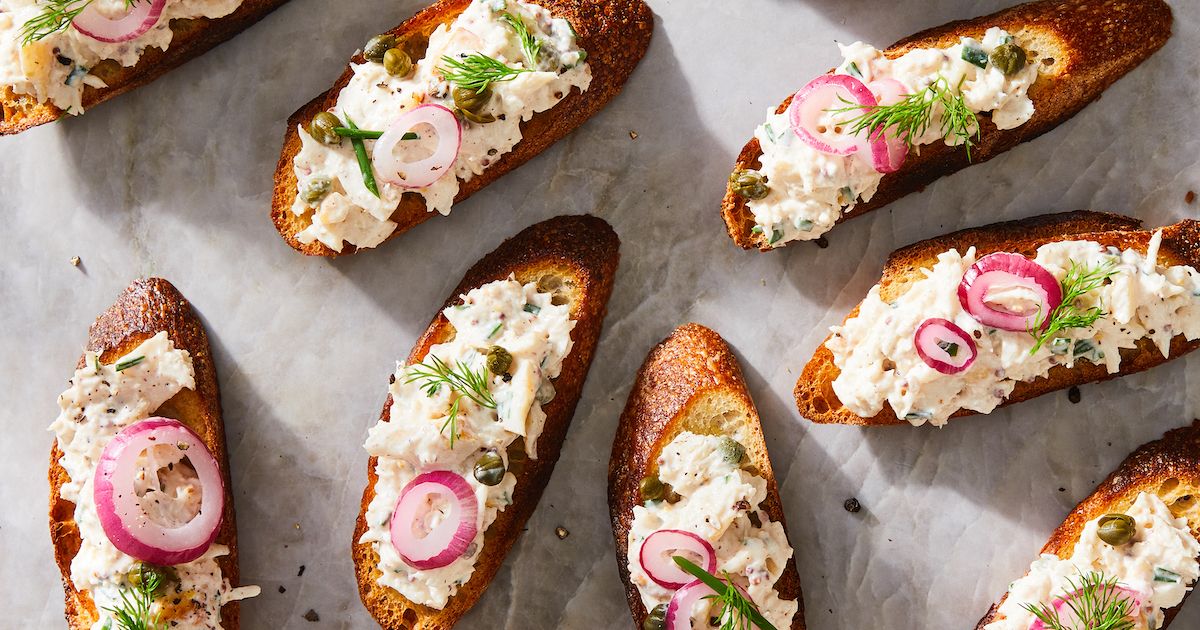 Lemony Brown Butter Halibut Salad Recipe