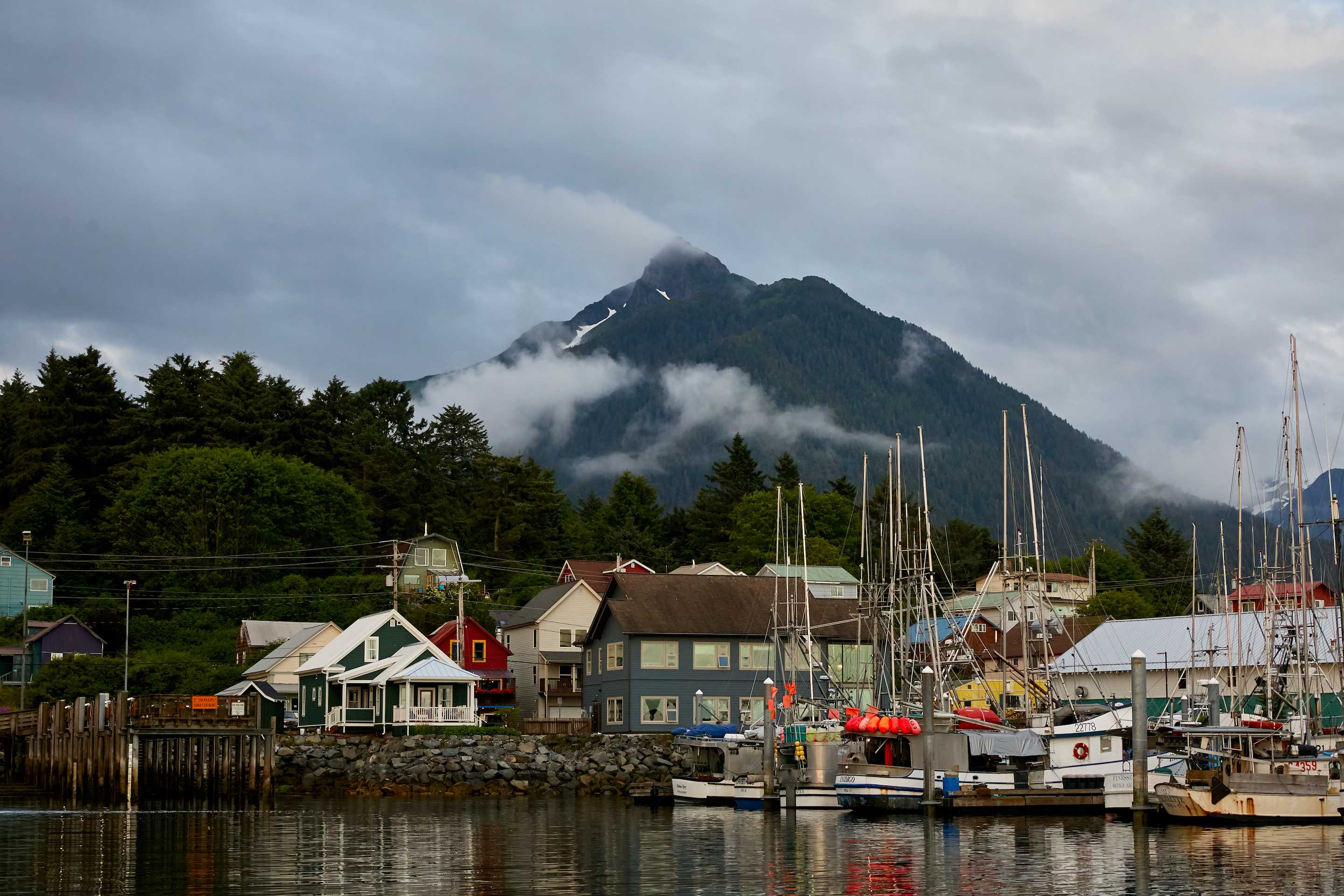 Sitka Alaska Native Brotherhood harbor