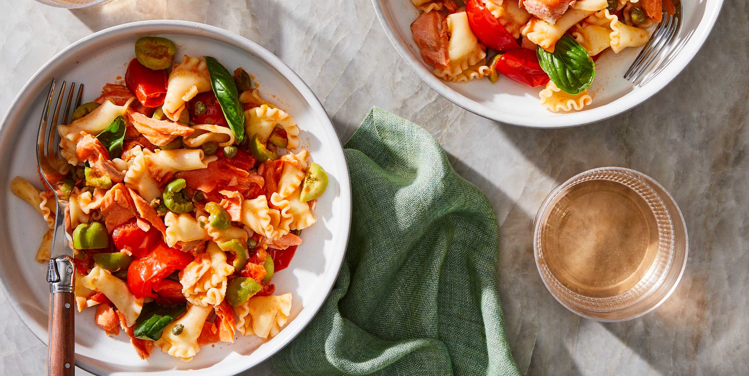 Mediterranean Seafood Pasta