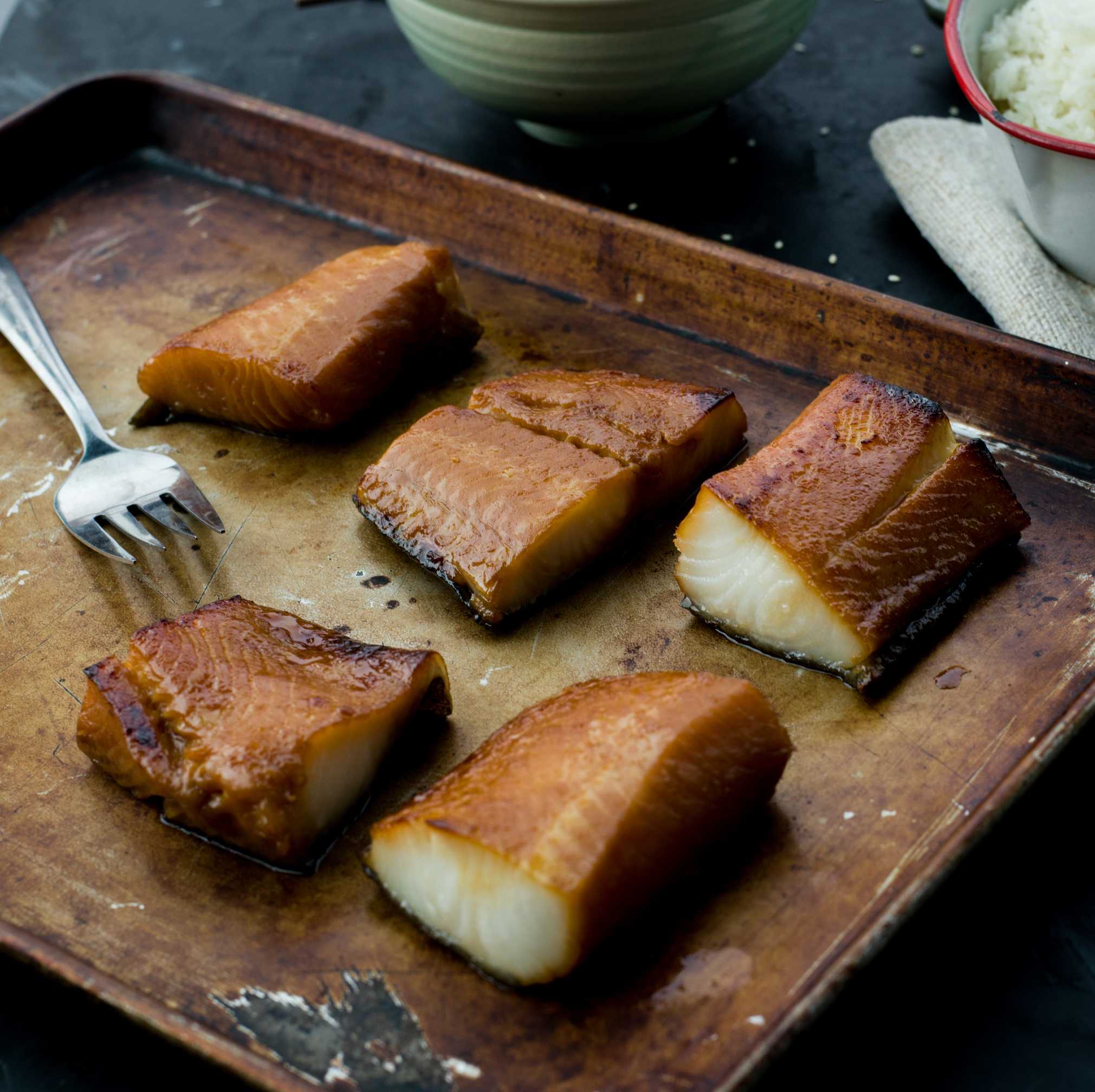 Miso and Soy Glazed Sablefish