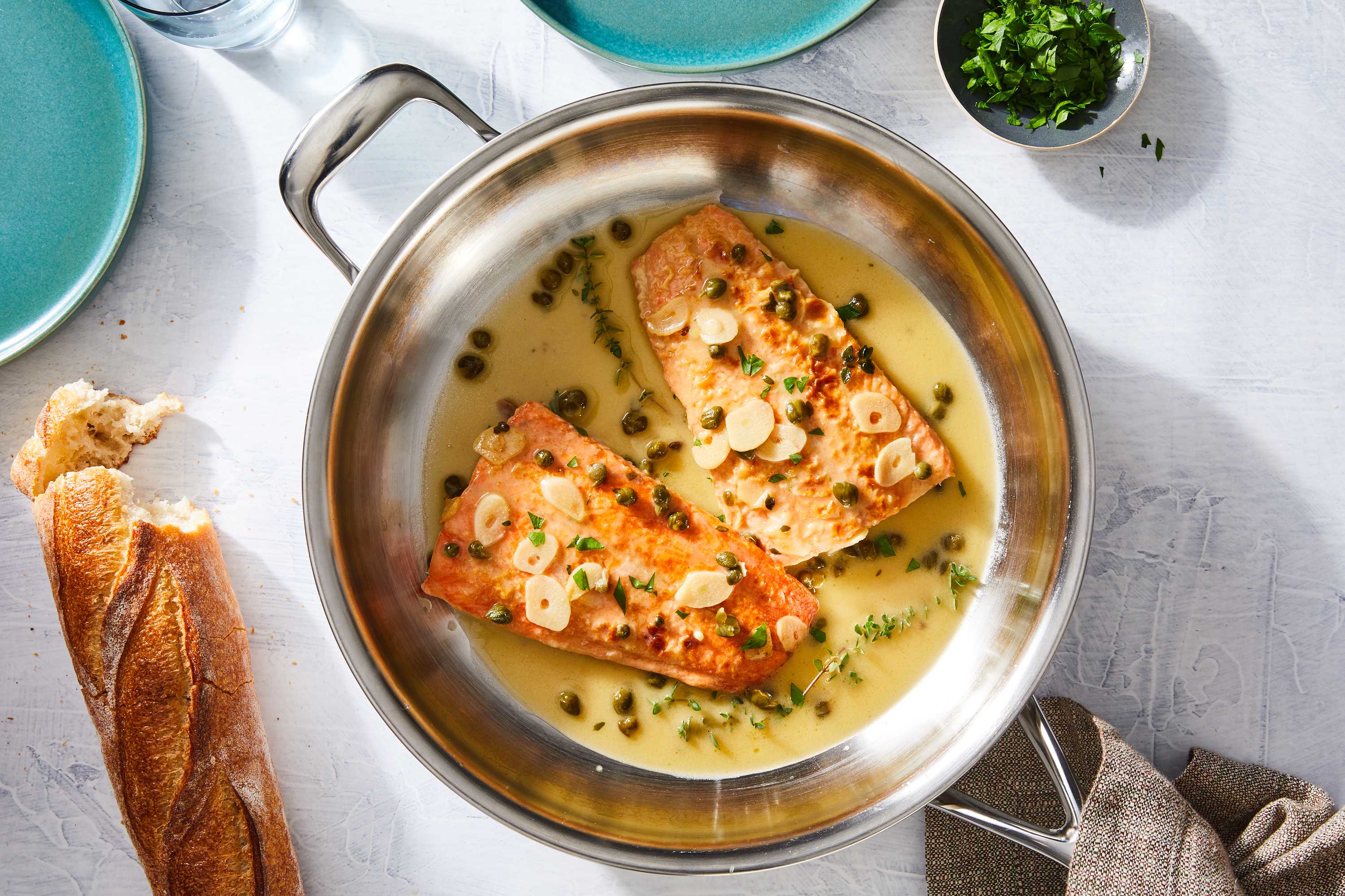 Salmon Piccata