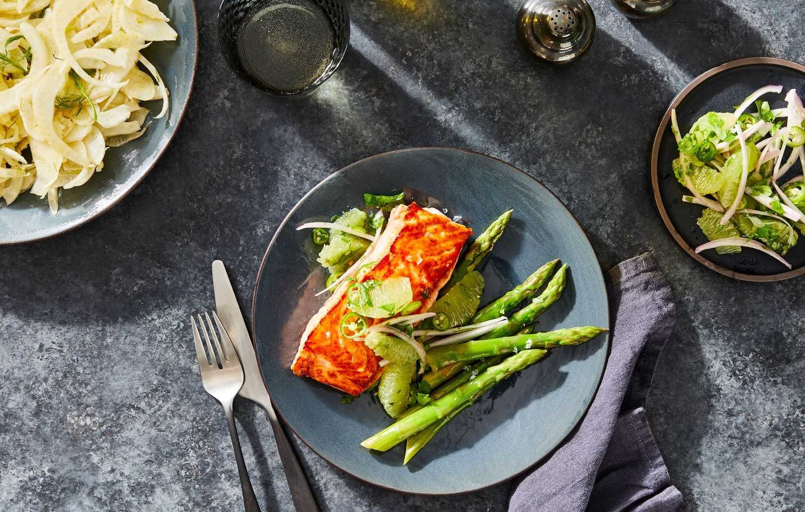 Premium Subscription - Pan Roasted Salmon with Lime Salsa 