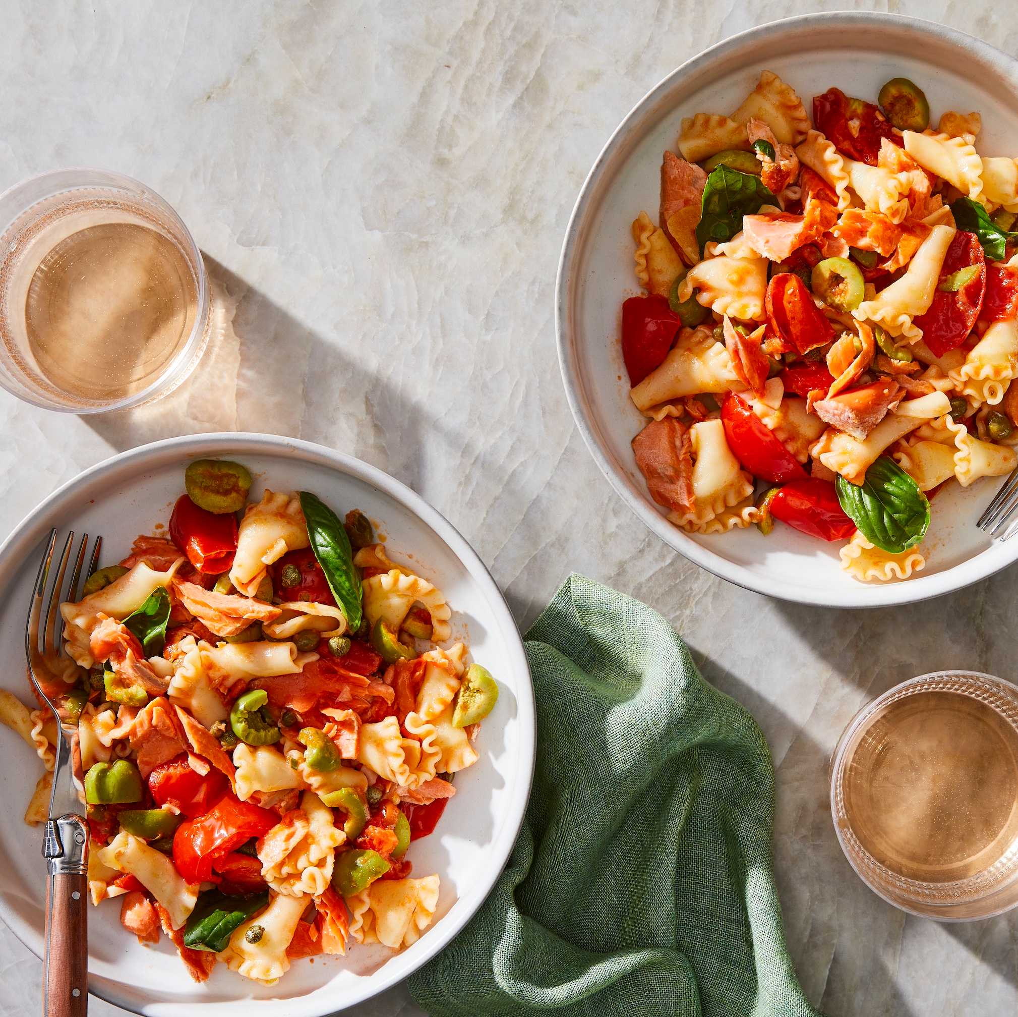 Mediterranean Seafood Pasta