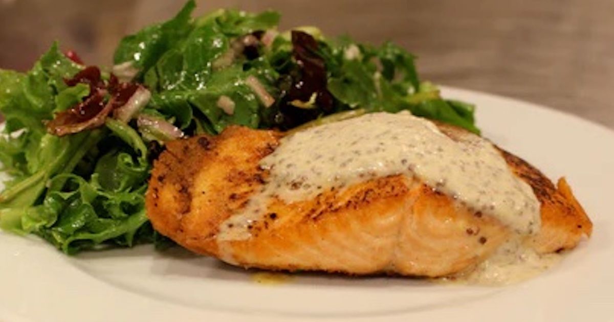 Double Mustard King Salmon