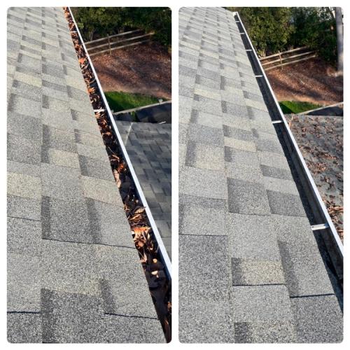 Ensure proper drainage and prevent water damage with our gutter cleaning service. We remove leaves, debris, and obstructions from gutters and downspouts, protecting your home's exterior and interior. We ensure that water can flow freely, preventing water damage to your roof, siding, foundation, and landscaping.