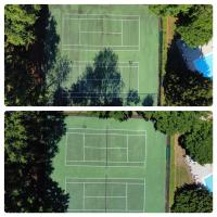 Soft Washing Tennis Courts 