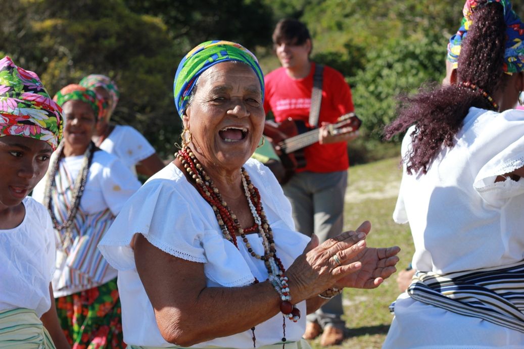 Dona Mariinha. Foto: Acervo da Associação Cultural As Ganhadeiras de Itapuã
