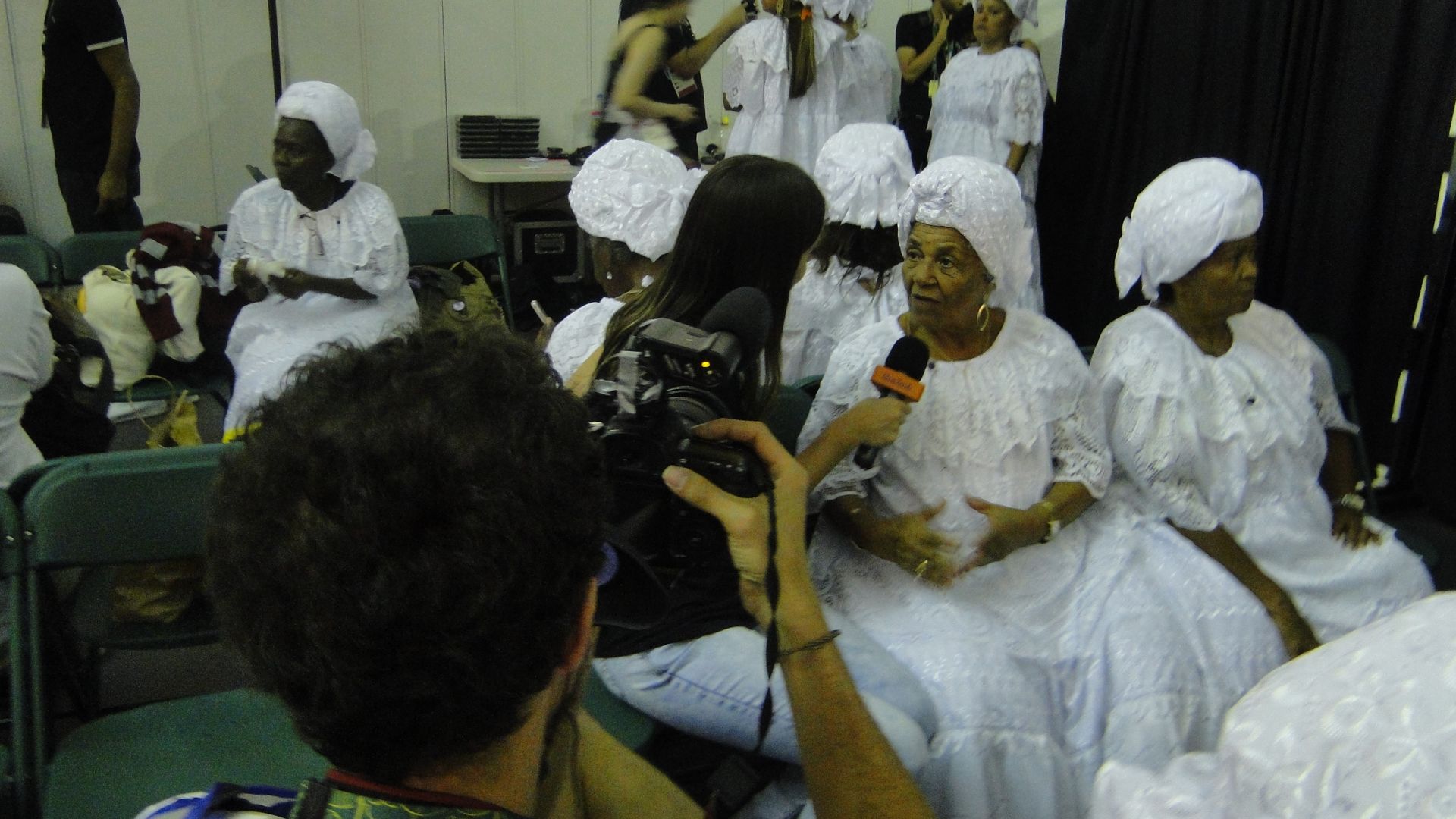 Bastidores da abertura das Olímpiadas 2016 (Rio de Janeiro)