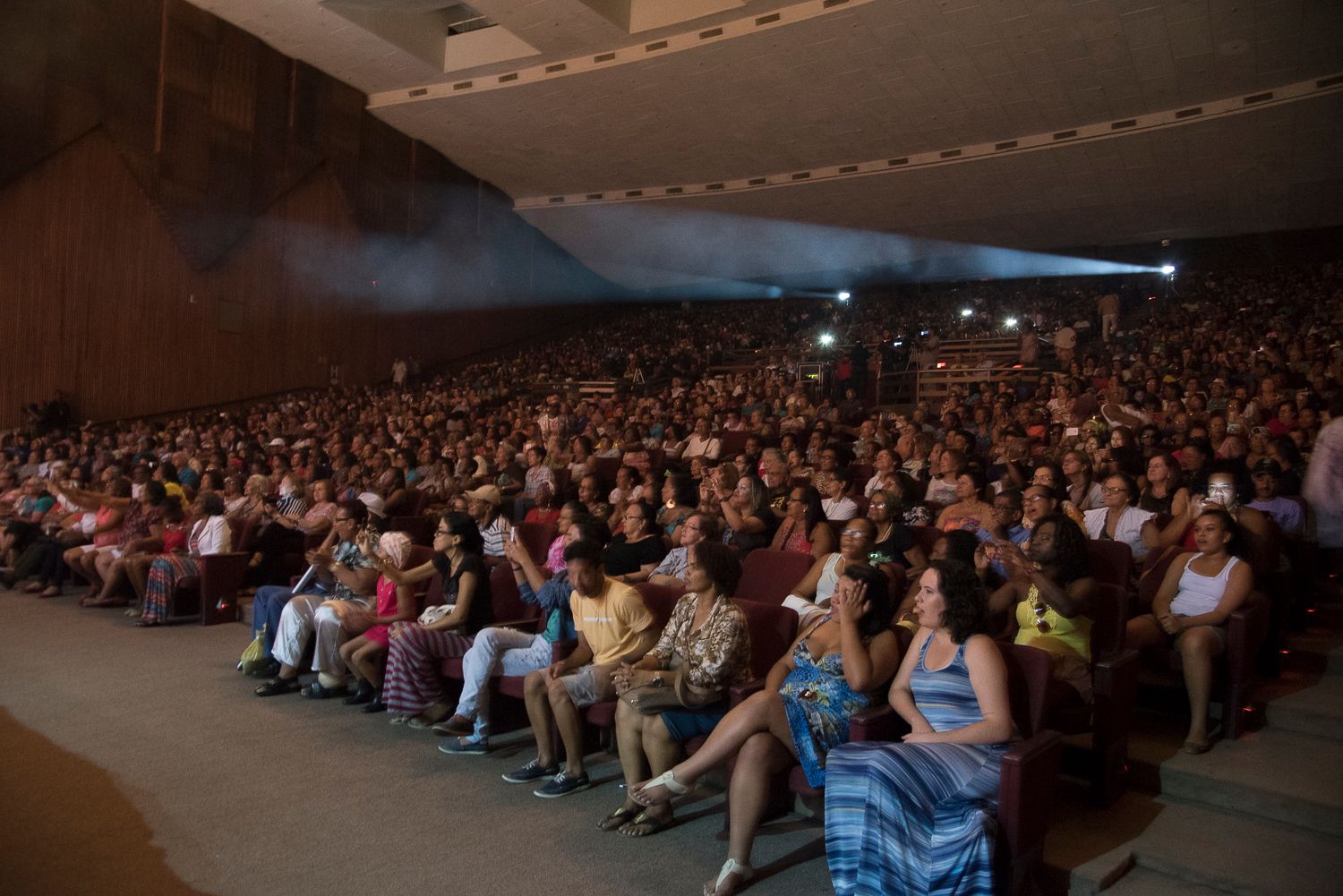 Show no TCA. Foto: Rosilda Cruz
