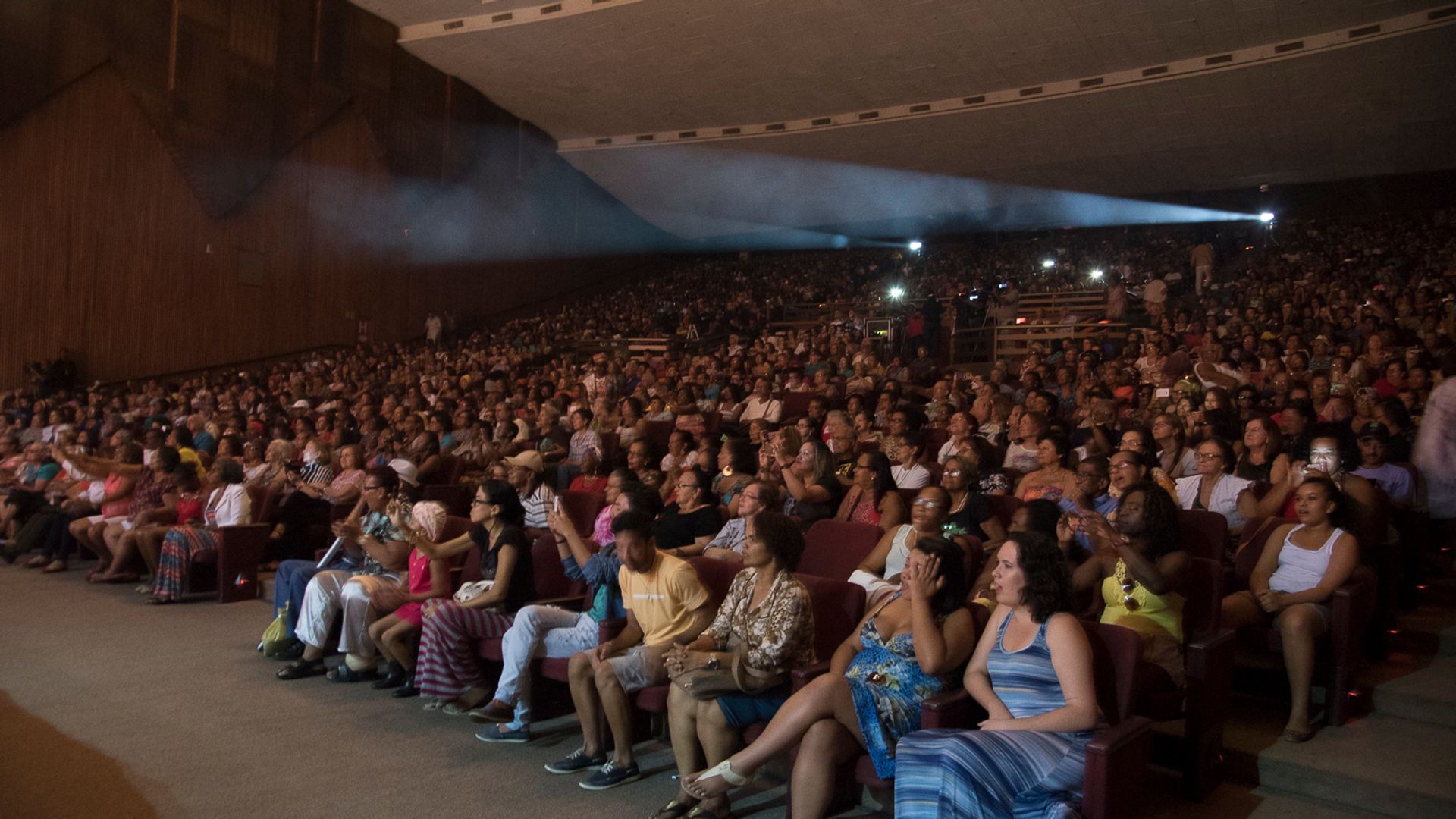 Show no TCA. Foto: Rosilda Cruz